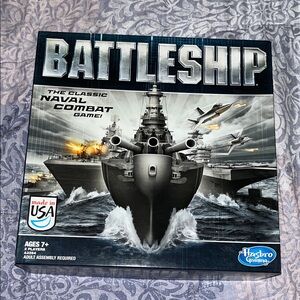 Hasbro Battleship Game - Black and Gray